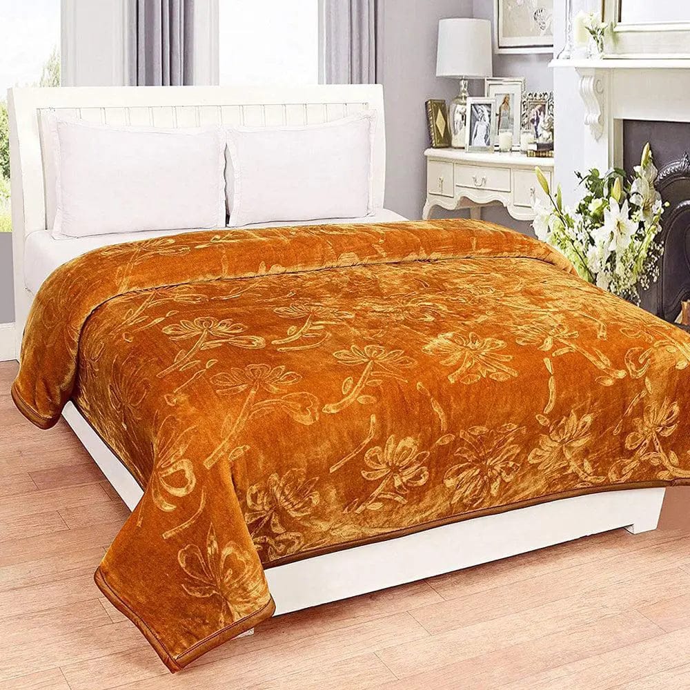 Vishal Handlooms - The Korean Shanghai Mink Double Mink Blanket